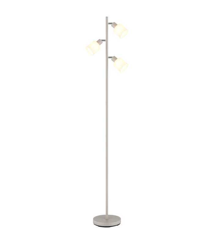 Trent Multi Arm Floor Lamp Matt Sand Colour  3x E14-1