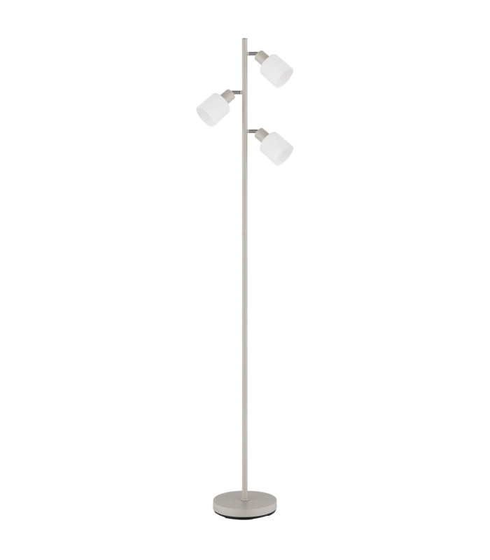 Trent Multi Arm Floor Lamp Matt Sand Colour  3x E14-2