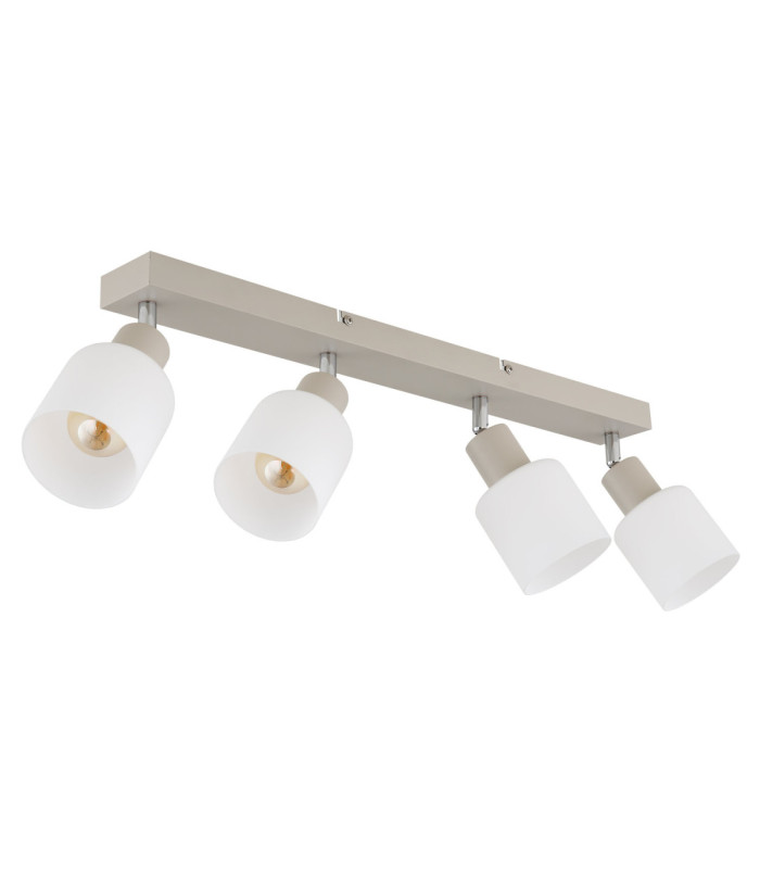 Trent Ceiling Spotlight Bar Matt Sand Colour  4x E14-2