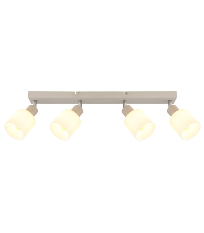 Trent Ceiling Spotlight Bar Matt Sand Colour  4x E14-3