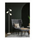 Trent Multi Arm Floor Lamp Matt Sand Colour  3x E14-6