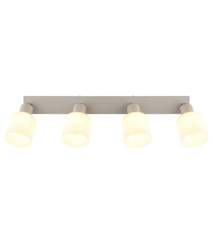 Trent Ceiling Spotlight Bar Matt Sand Colour  4x E14-4