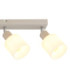 Trent Ceiling Spotlight Bar Matt Sand Colour  4x E14-5