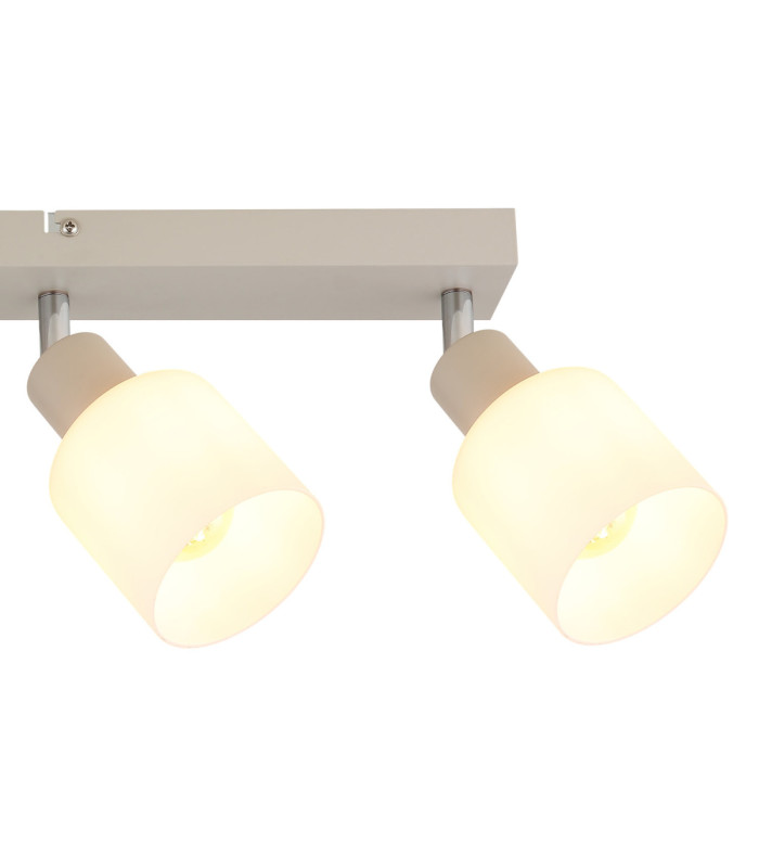 Trent Ceiling Spotlight Bar Matt Sand Colour  4x E14-5