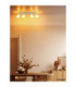 Trent Ceiling Spotlight Bar Matt Sand Colour  4x E14-8