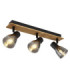 Claude Ceiling Spotlight Bar Dark Brown 3x E14-1