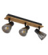 Claude Ceiling Spotlight Bar Dark Brown 3x E14-2