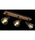 Claude Ceiling Spotlight Bar Dark Brown 3x E14-6