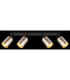 Alonso Ceiling Spotlight Bar Matt Black 4x E27-6
