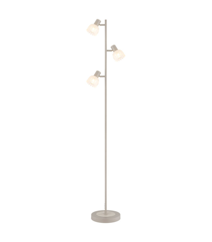 Planta Multi Arm Floor Lamp Matt Sand Colour  3x E14-1