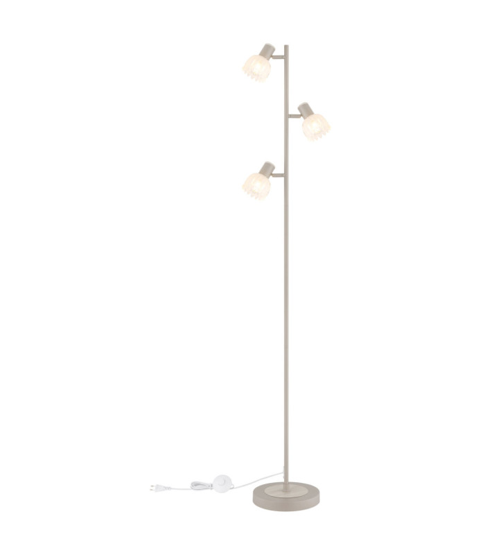 Planta Multi Arm Floor Lamp Matt Sand Colour  3x E14-5