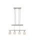Elliott Bar Pendant Ceiling Light Matt Nickel 4x E14 3000K-1