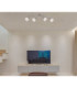Elliott Ceiling Spotlight Bar Matt Nickel 4x E14 3000K-2