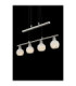 Elliott Bar Pendant Ceiling Light Matt Nickel 4x E14 3000K-9