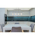 Elliott Bar Pendant Ceiling Light Matt Nickel 4x E14 3000K-11