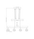 Elliott Bar Pendant Ceiling Light Matt Nickel 4x E14 3000K-13