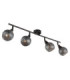Frosta Ceiling Spotlight Bar Matt Gunmetal 4x E14-2