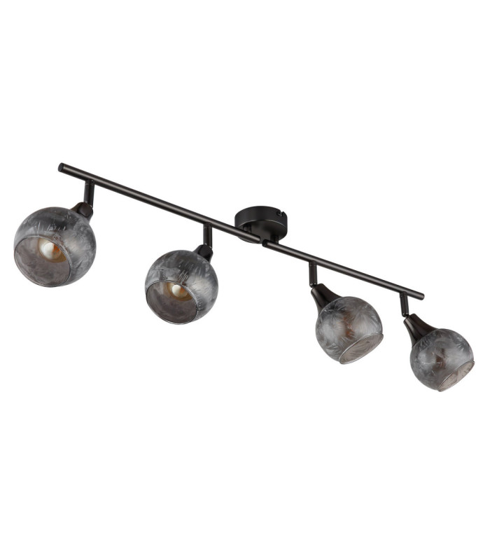 Frosta Ceiling Spotlight Bar Matt Gunmetal 4x E14-2
