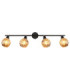 Frosta Ceiling Spotlight Bar Matt Gunmetal 4x E14-4