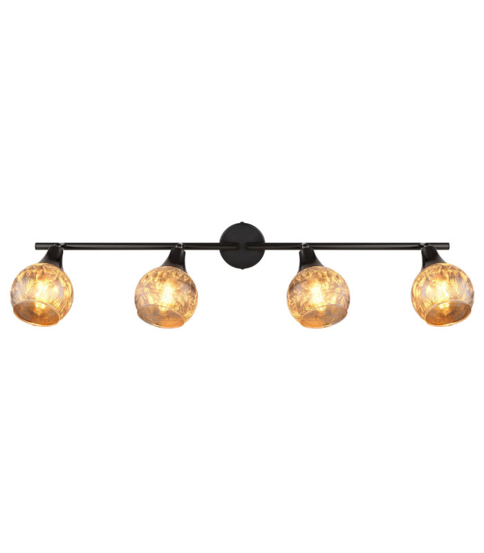 Frosta Ceiling Spotlight Bar Matt Gunmetal 4x E14-4