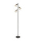 Villegas Multi Arm Floor Lamp Matt Gunmetal 3x E14-1