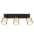 Villegas Ceiling Spotlight Bar Matt Gunmetal 3x E14-4