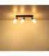 Villegas Ceiling Spotlight Bar Matt Gunmetal 3x E14-6