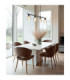 Villegas Bar Pendant Ceiling Light Matt Gunmetal 4x E14-7