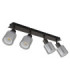 Villegas Ceiling Spotlight Bar Matt Gunmetal 4x E14-2