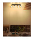Villegas Ceiling Spotlight Bar Matt Gunmetal 4x E14-9
