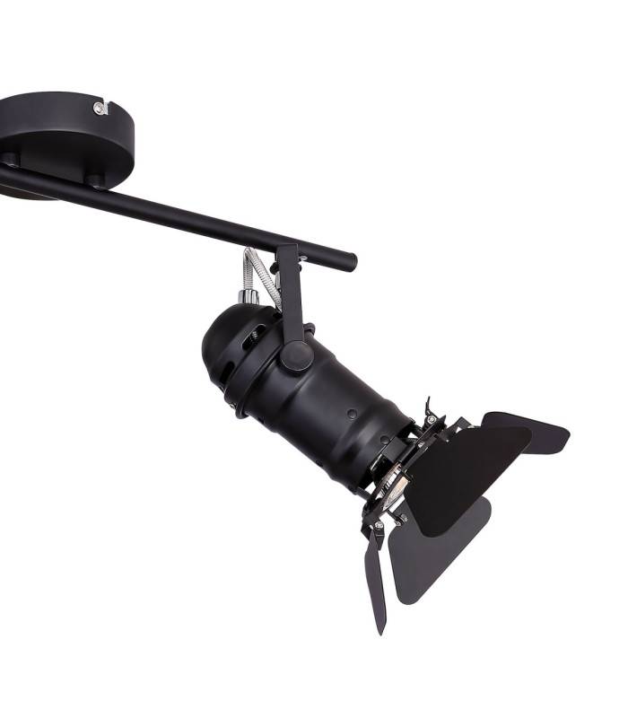 Egon Twin Ceiling Spotlight Black 2x GU10-5