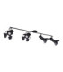 Egon Ceiling Spotlight Bar Black 4x GU10-2