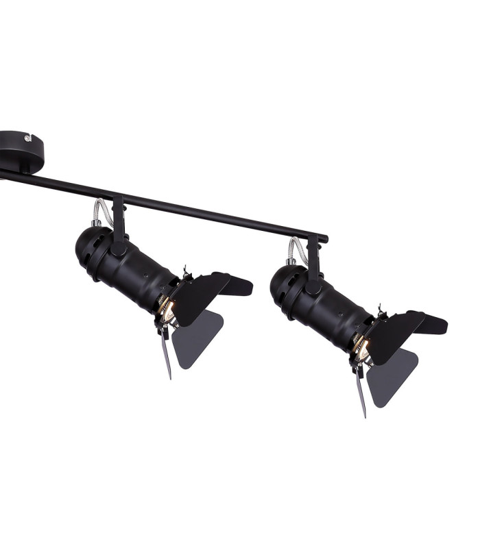 Egon Ceiling Spotlight Bar Black 4x GU10-5