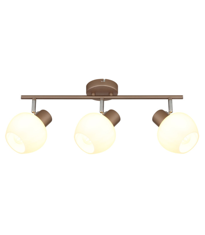 Eileen Ceiling Spotlight Bar Matt Coffee Colour  3x E27-3