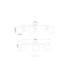 Eileen Ceiling Spotlight Bar Matt Coffee Colour  3x E27-7