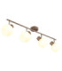 Eileen Ceiling Spotlight Bar Matt Coffee Colour  4x E27-1