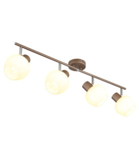 Eileen Ceiling Spotlight Bar Matt Coffee Colour  4x E27-1