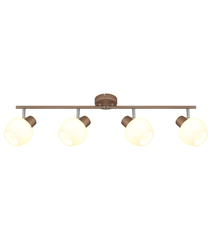 Eileen Ceiling Spotlight Bar Matt Coffee Colour  4x E27-3