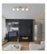 Eileen Ceiling Spotlight Bar Matt Coffee Colour  4x E27-6