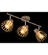 Olin Ceiling Spotlight Bar Matt Coffee Colour  3x E27-5