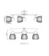 Olin Ceiling Spotlight Bar Matt Coffee Colour  3x E27-9