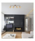 Olin Ceiling Spotlight Bar Matt Coffee Colour  4x E27-8