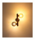 Riha Globe Wall Lights Matt Black 2x G9-6