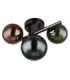 Riha Globe Ceiling Light Matt Grey 3x G9 3000K-2