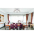 Kordula Multi Arm Semi Flush Ceiling Lamp Chrome 5x E14-5