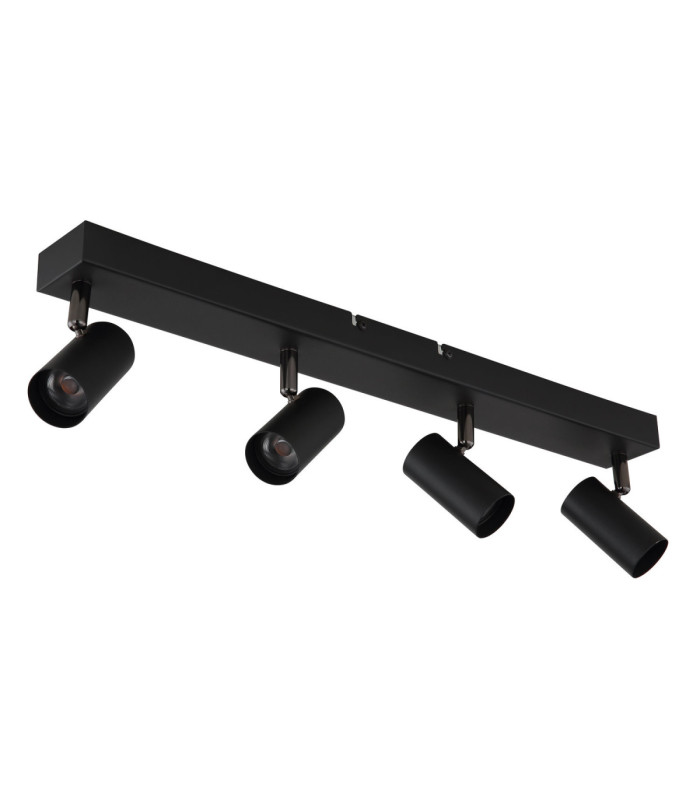 Este Integrated LED Ceiling Spotlight Bar Matt Black 3000K-2