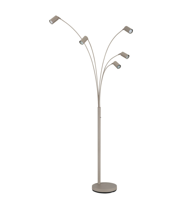 Robby Multi Arm Floor Lamp Matt Sand Colour  5x GU10-2