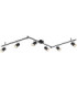 Robby Ceiling Spotlight Bar Matt Black 6x GU10-1