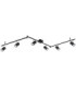 Robby Ceiling Spotlight Bar Matt Black 6x GU10-2
