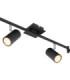 Robby Ceiling Spotlight Bar Matt Black 6x GU10-3
